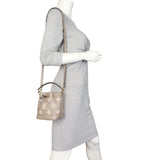 Louis Vuitton Nano Noe Monogram Empreinte Bicolour