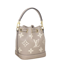 Louis Vuitton Nano Noe Monogram Empreinte Bicolour