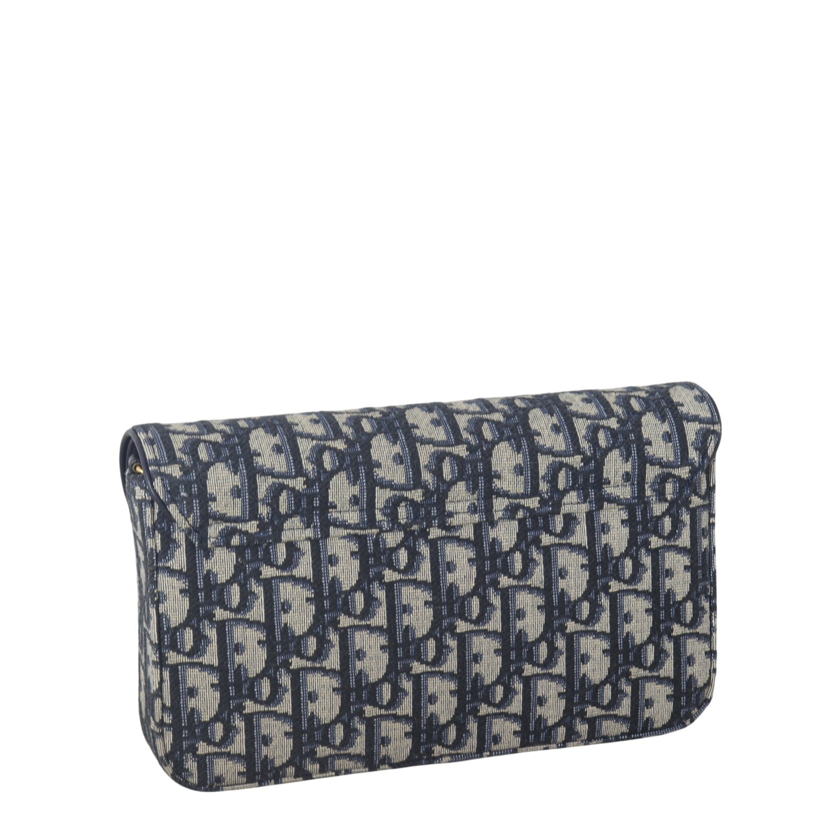 Dior Saddle Pouch Wallet on Chain Oblique