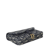 Dior Saddle Pouch Wallet on Chain Oblique