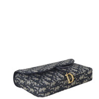 Dior Saddle Pouch Wallet on Chain Oblique
