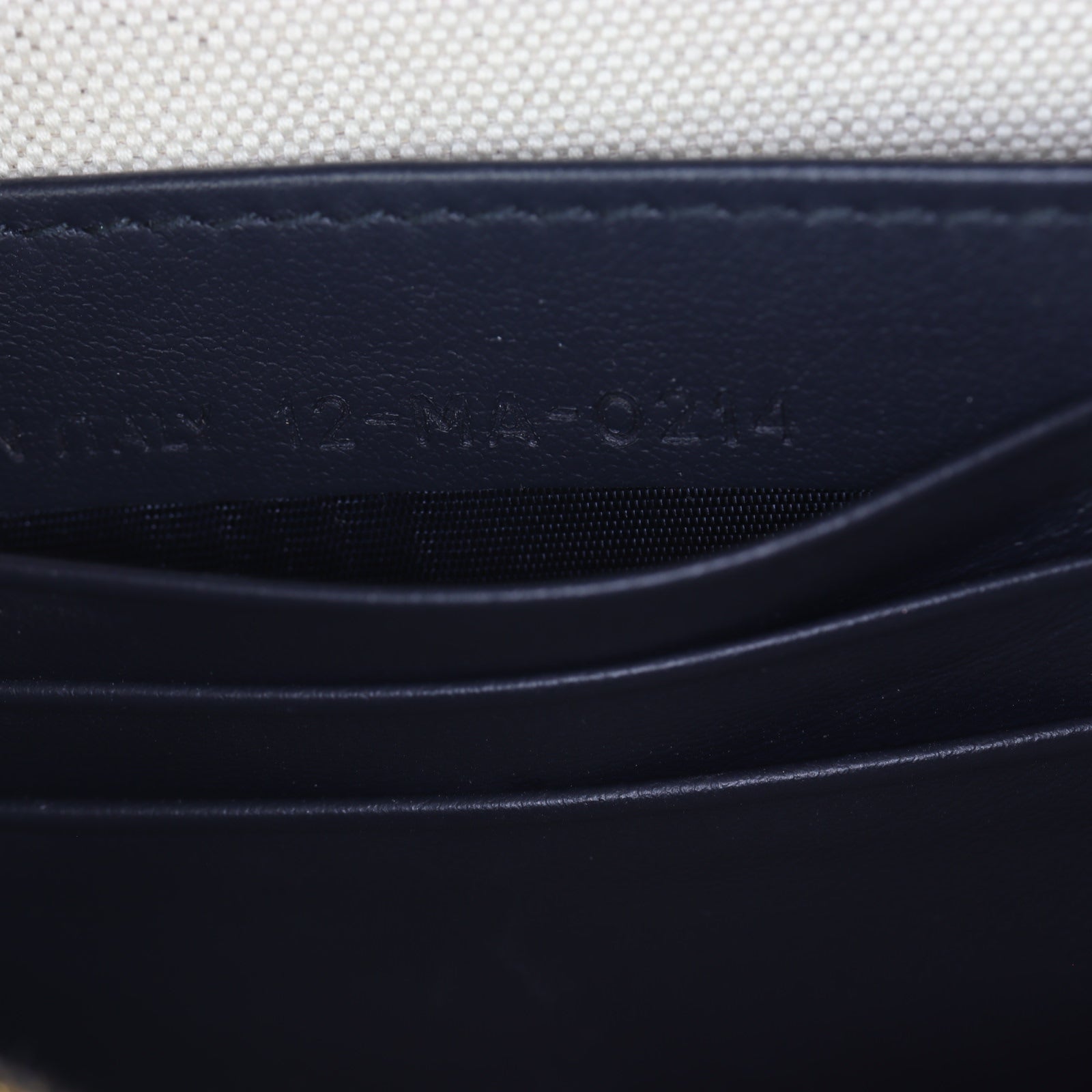 Dior Saddle Pouch Wallet on Chain Oblique