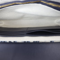 Dior Saddle Pouch Wallet on Chain Oblique
