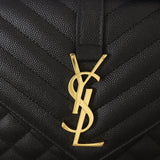 Saint Laurent Monogram Mix Matelasse Envelope Chain Bag Medium