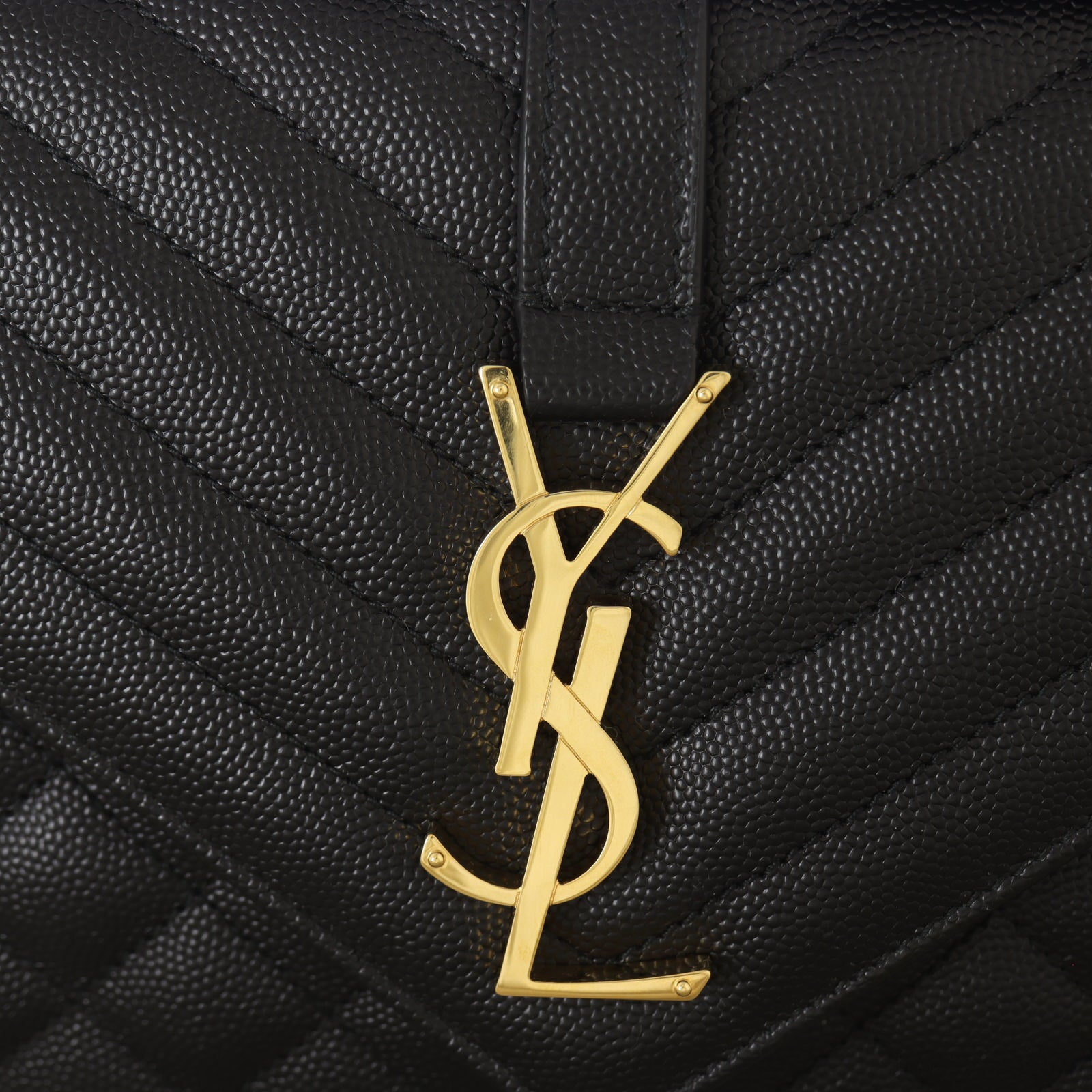 Saint Laurent Monogram Mix Matelasse Envelope Chain Bag Medium