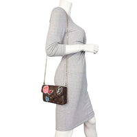 Louis Vuitton Felicie Pochette Monogram World Tour