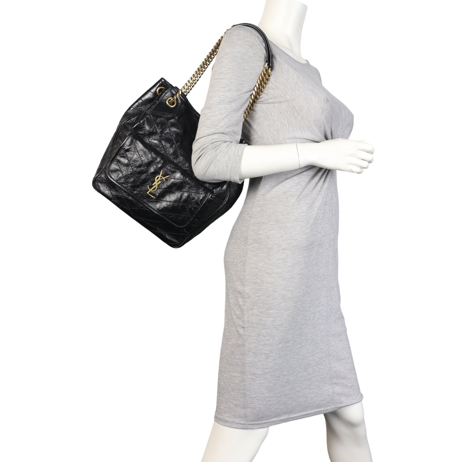 Saint Laurent Niki Multipocket Shopping Tote