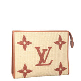 Louis Vuitton Toiletry Pouch 26 Monogram Giant Raffia