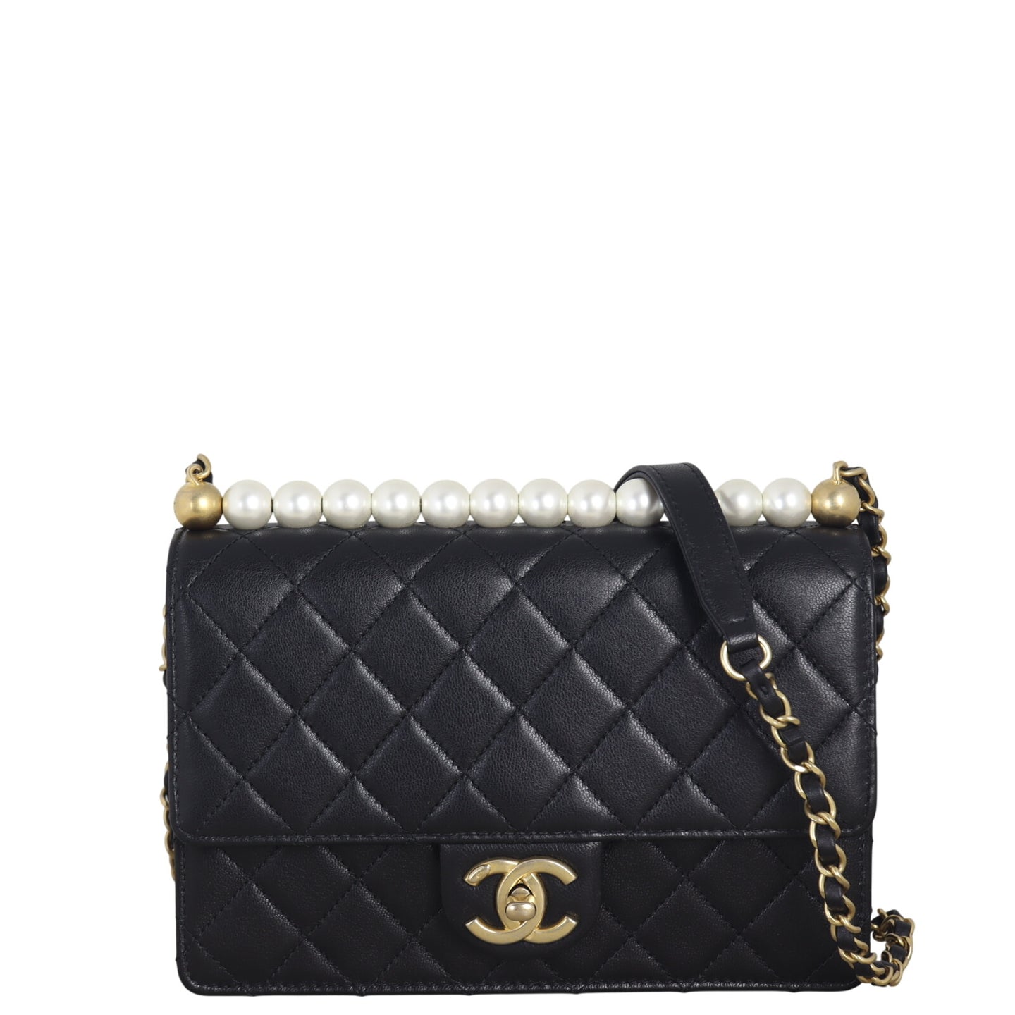 Chanel Chic Pearls Flap Medium Bag