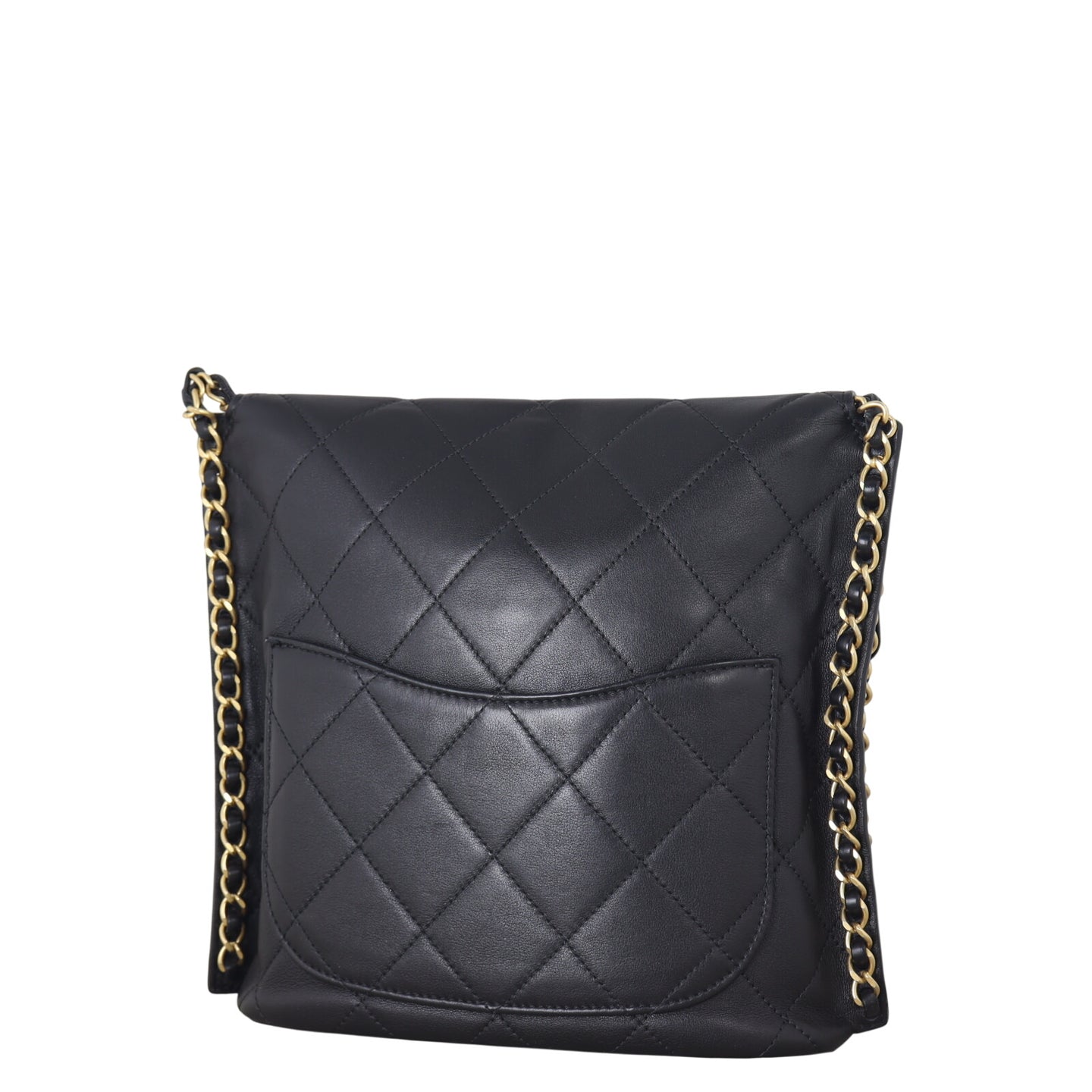 Chanel Quilted Hobo Bag Small