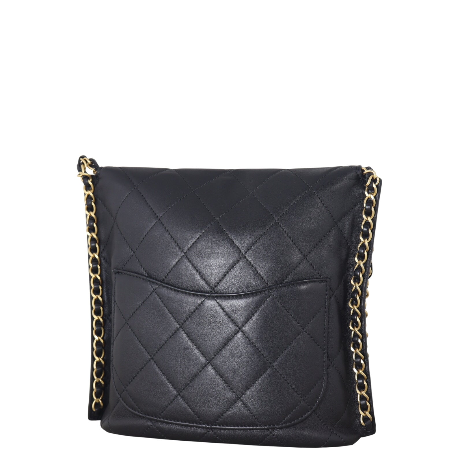 Chanel Quilted Hobo Bag Small