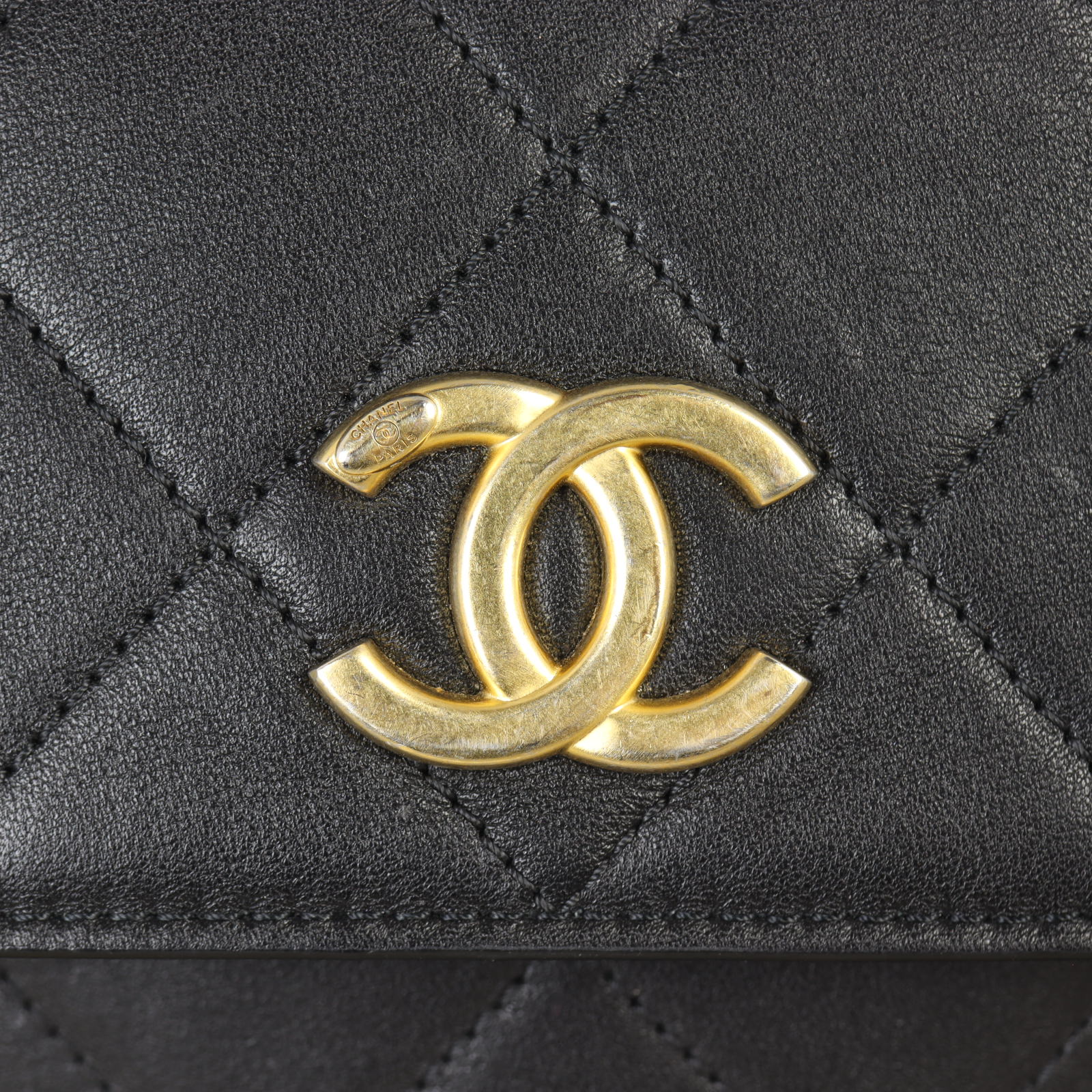 Chanel Quilted Hobo Bag Small