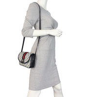 Gucci Ophidia GG Supreme Flap Shoulder Bag
