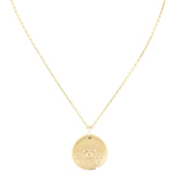 Van Cleef & Arpels Zodiaque Medal Aries 18k Yellow Gold Pendant Necklace