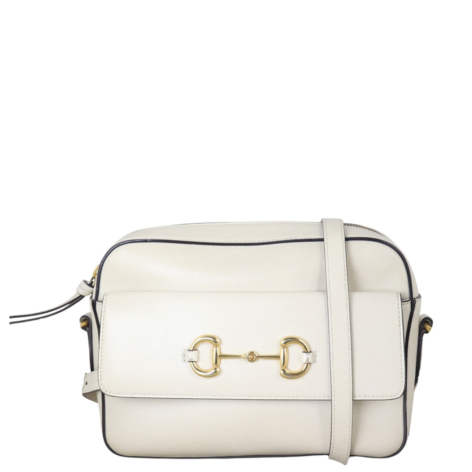 Gucci Leather Horsebit 1955 Shoulder Bag Small