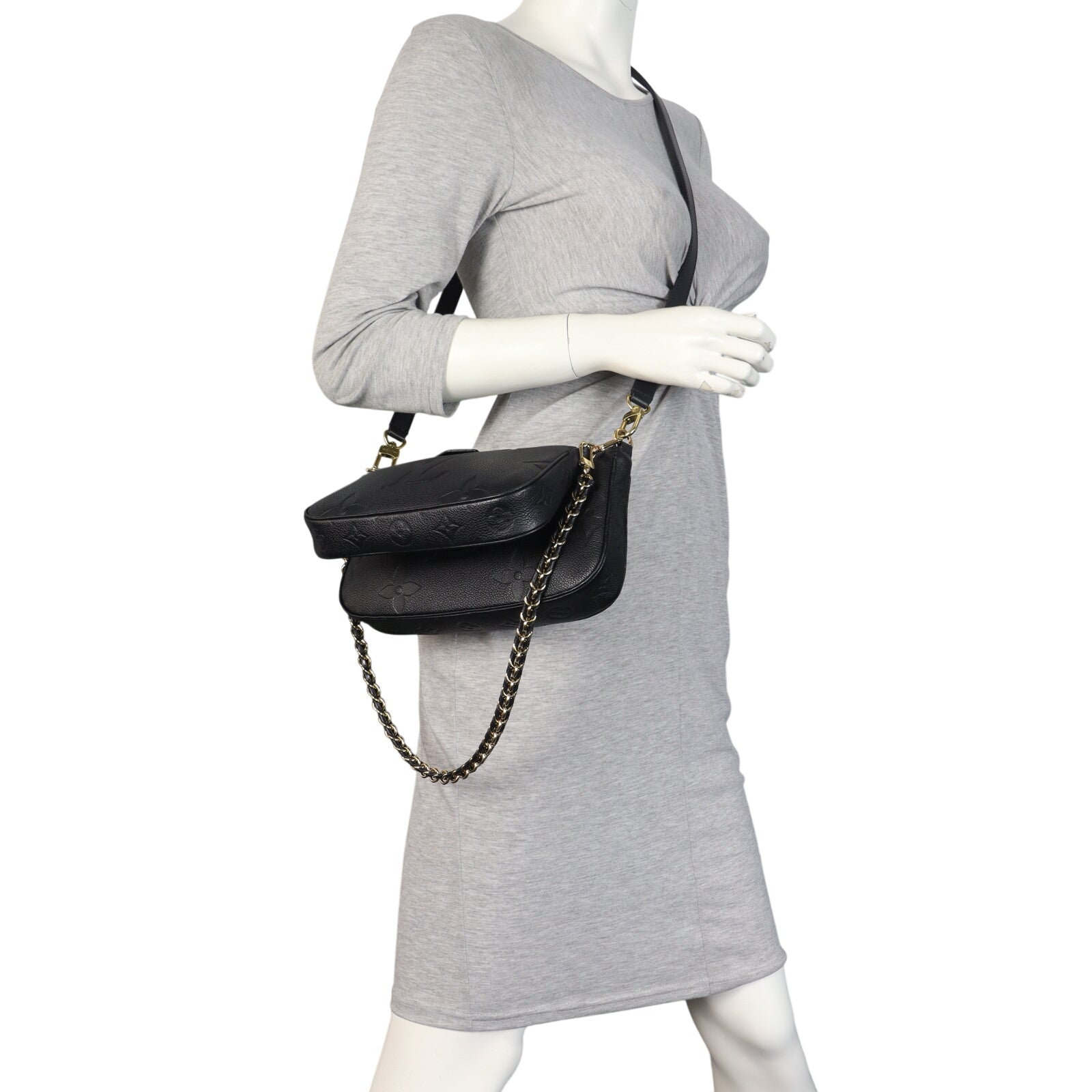 Louis Vuitton Multi Pochette Accessoires Monogram Empreinte Giant