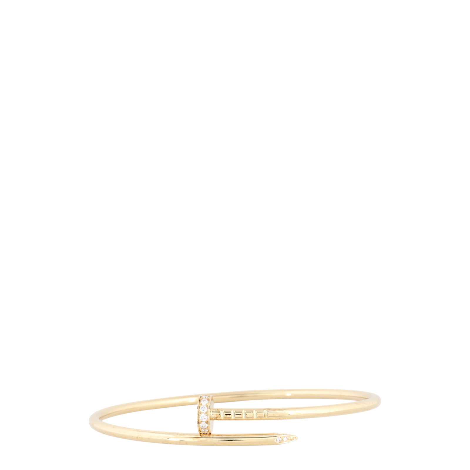 Cartier Juste un Clou Bracelet 18k Yellow Gold Diamond Small