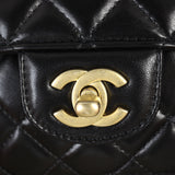 Chanel Quilted Frame Clutch Chain Bag