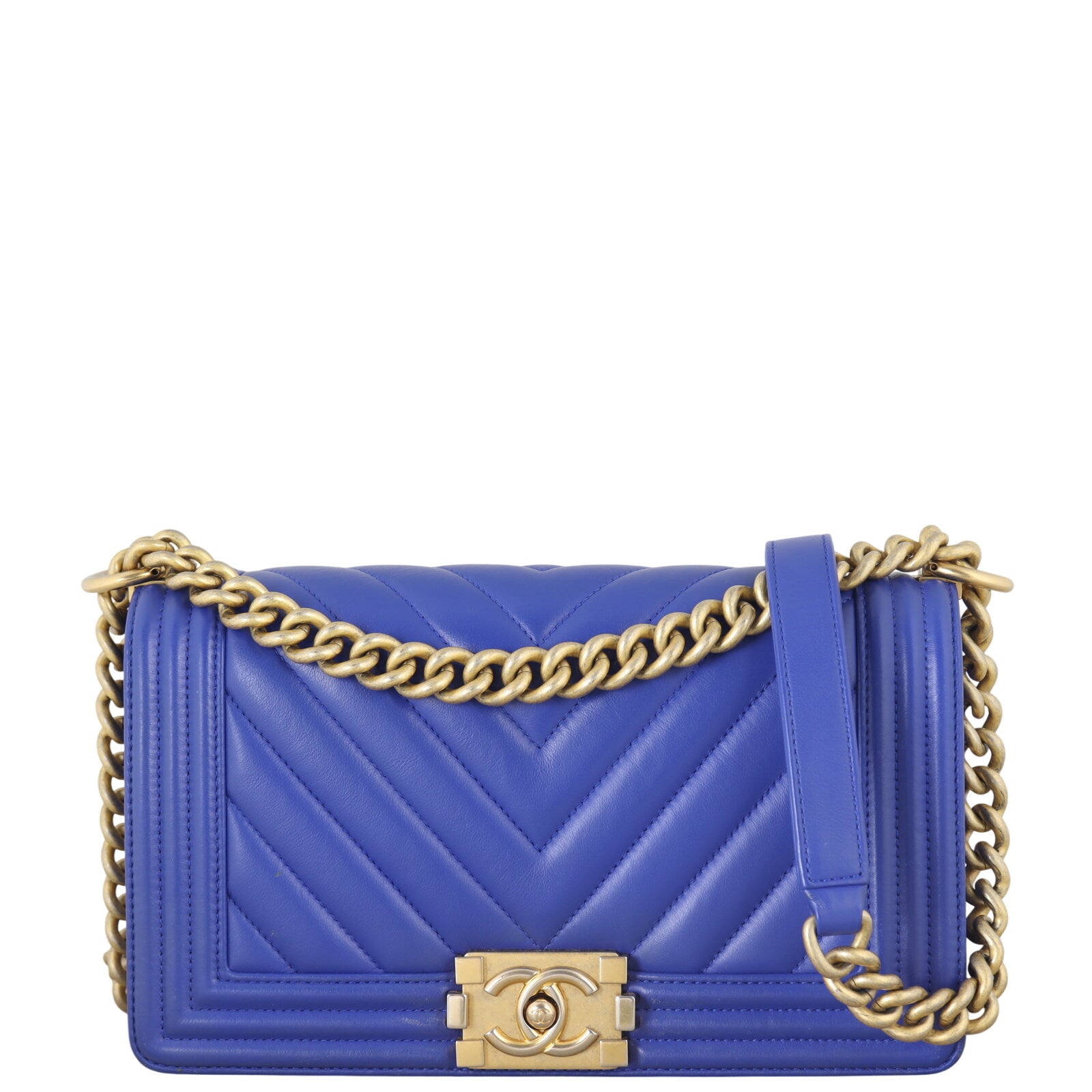 Chanel Boy Old Medium Chevron