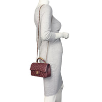 Chanel Classic Flap Mini Rectangular Top Handle Lambskin