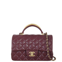 Chanel Classic Flap Mini Rectangular Top Handle Lambskin