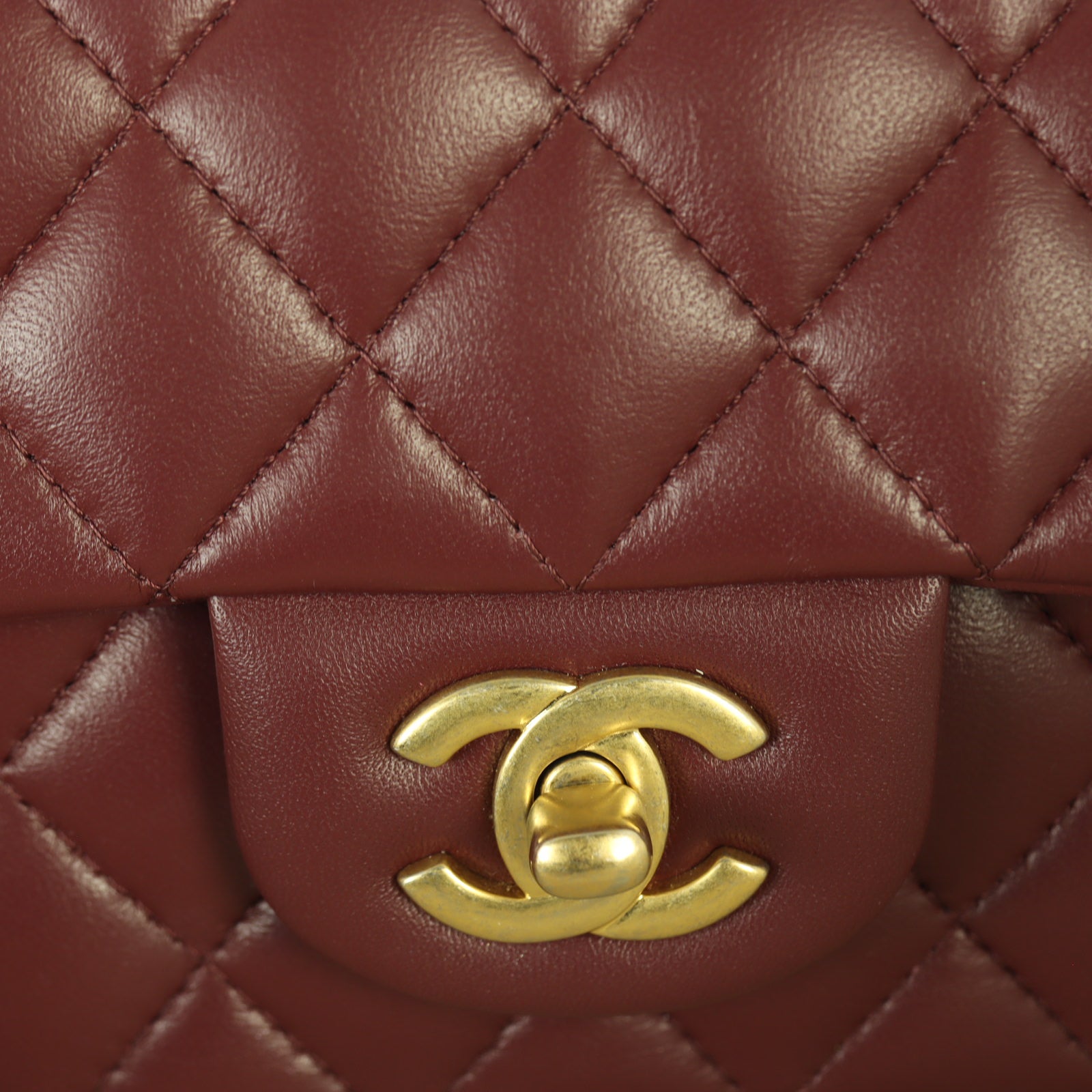 Chanel Classic Flap Mini Rectangular Top Handle Lambskin