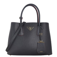 Prada Saffiano Cuir Double Bag Medium