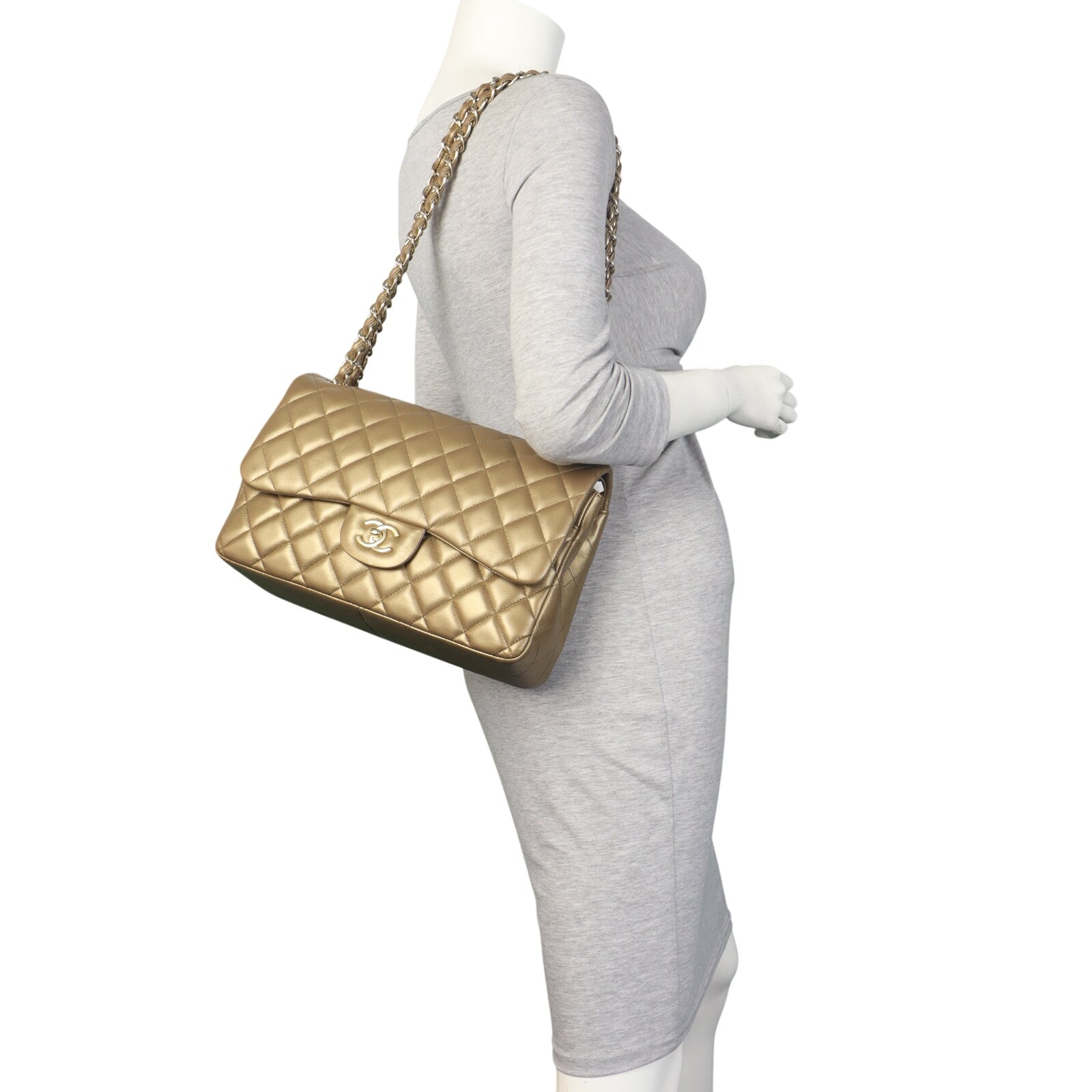 Chanel Classic Double Flap Jumbo Lambskin