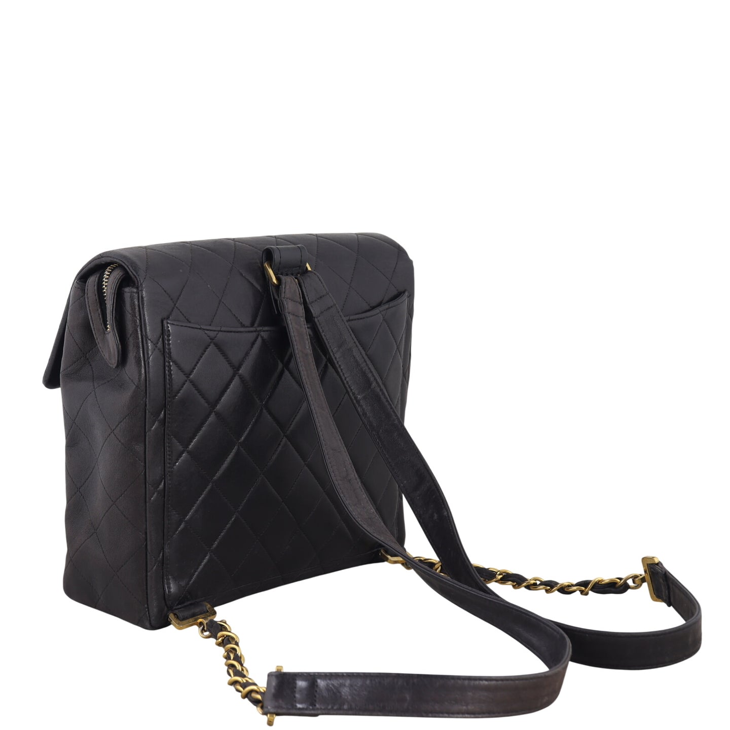 Chanel Vintage Square Flap Backpack
