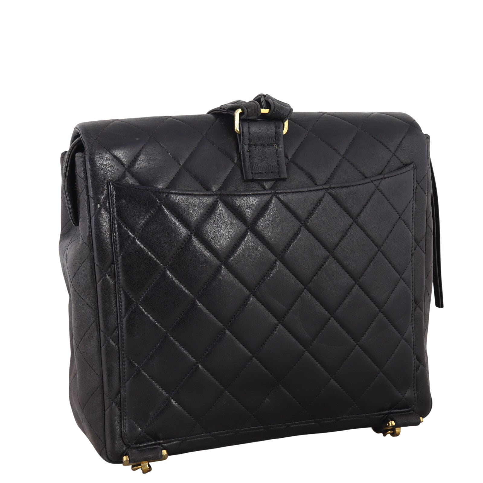 Chanel Vintage Square Flap Backpack