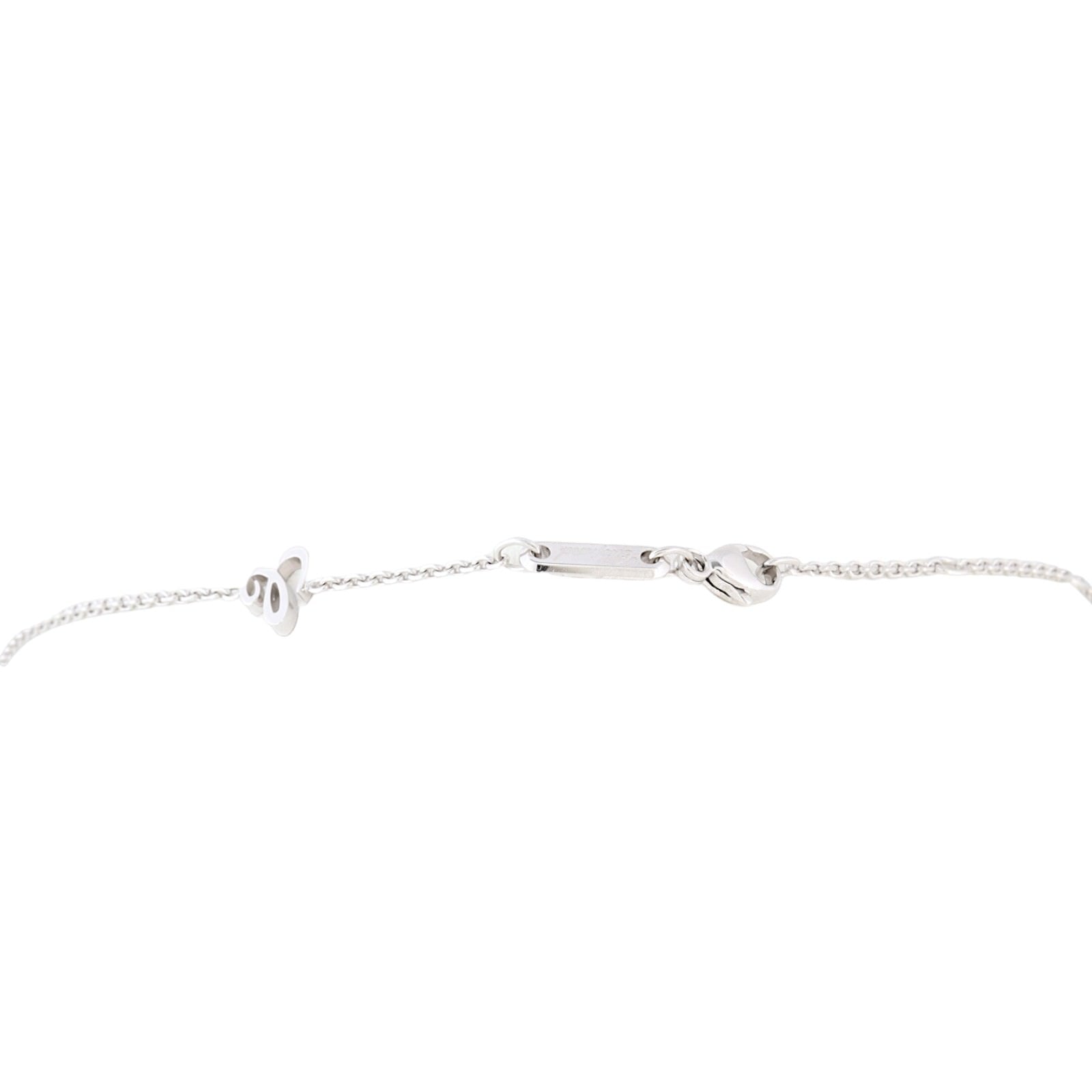 Chopard Precious Lace Vague Diamond 18k White Gold Necklace