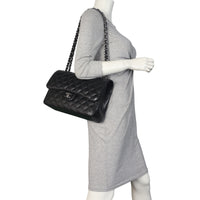 Chanel Classic Double Flap Jumbo Caviar