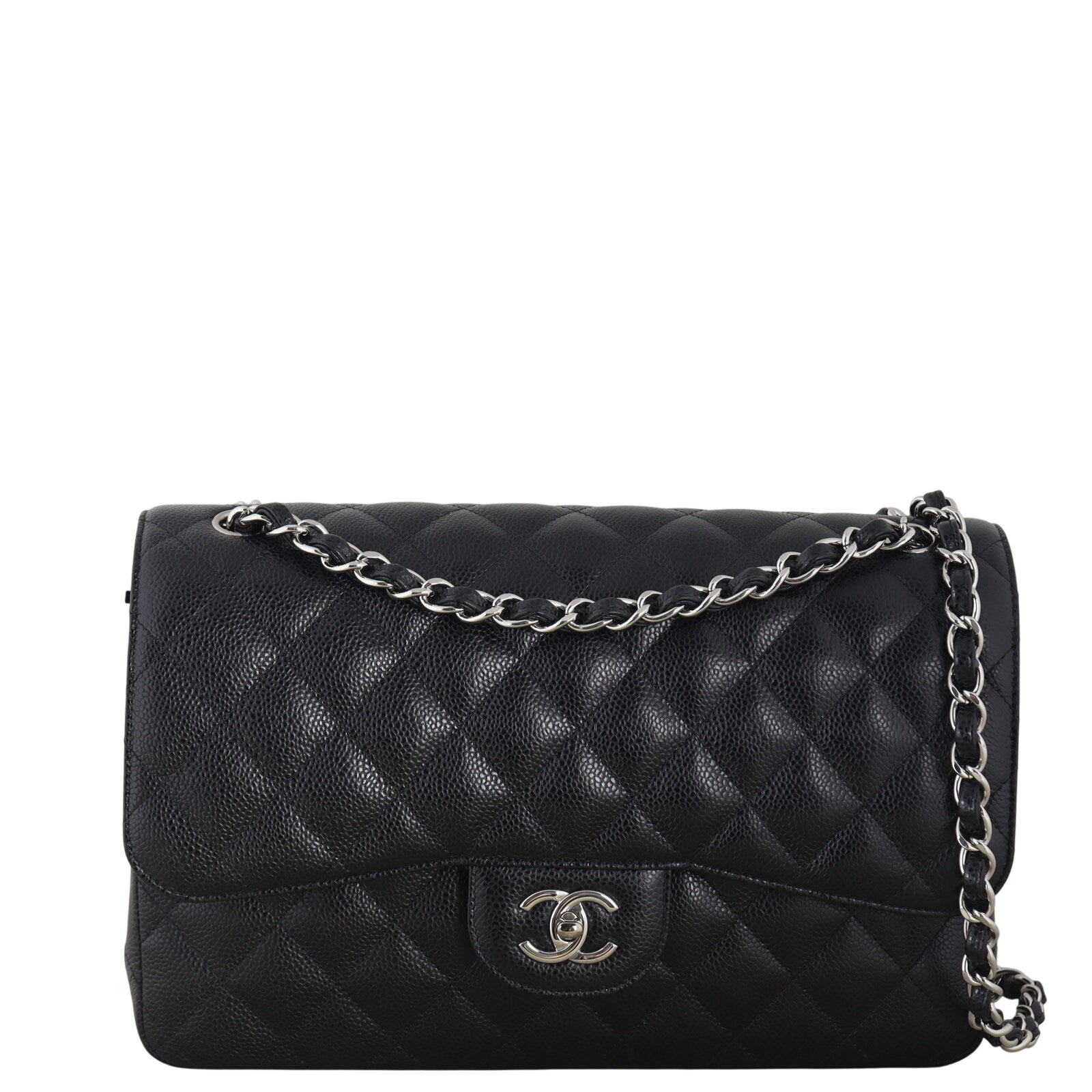 Chanel Classic Double Flap Jumbo Caviar