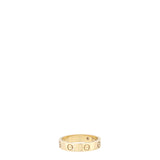 Cartier Love Ring Small 18k Yellow Gold 1 Diamond