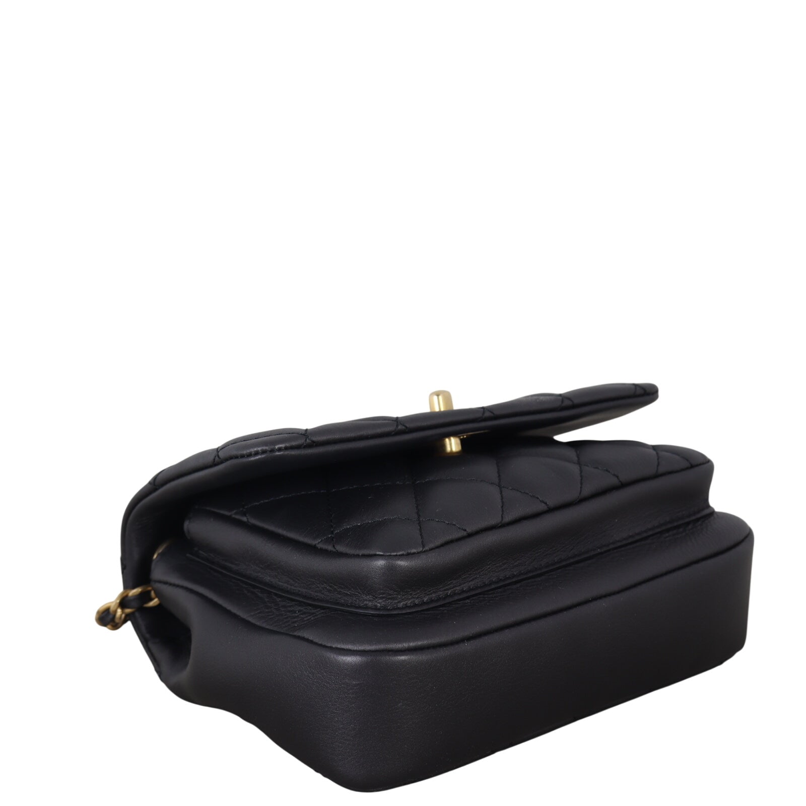 Chanel CC Top Handle Flap Bag Mini