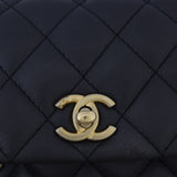 Chanel CC Top Handle Flap Bag Mini