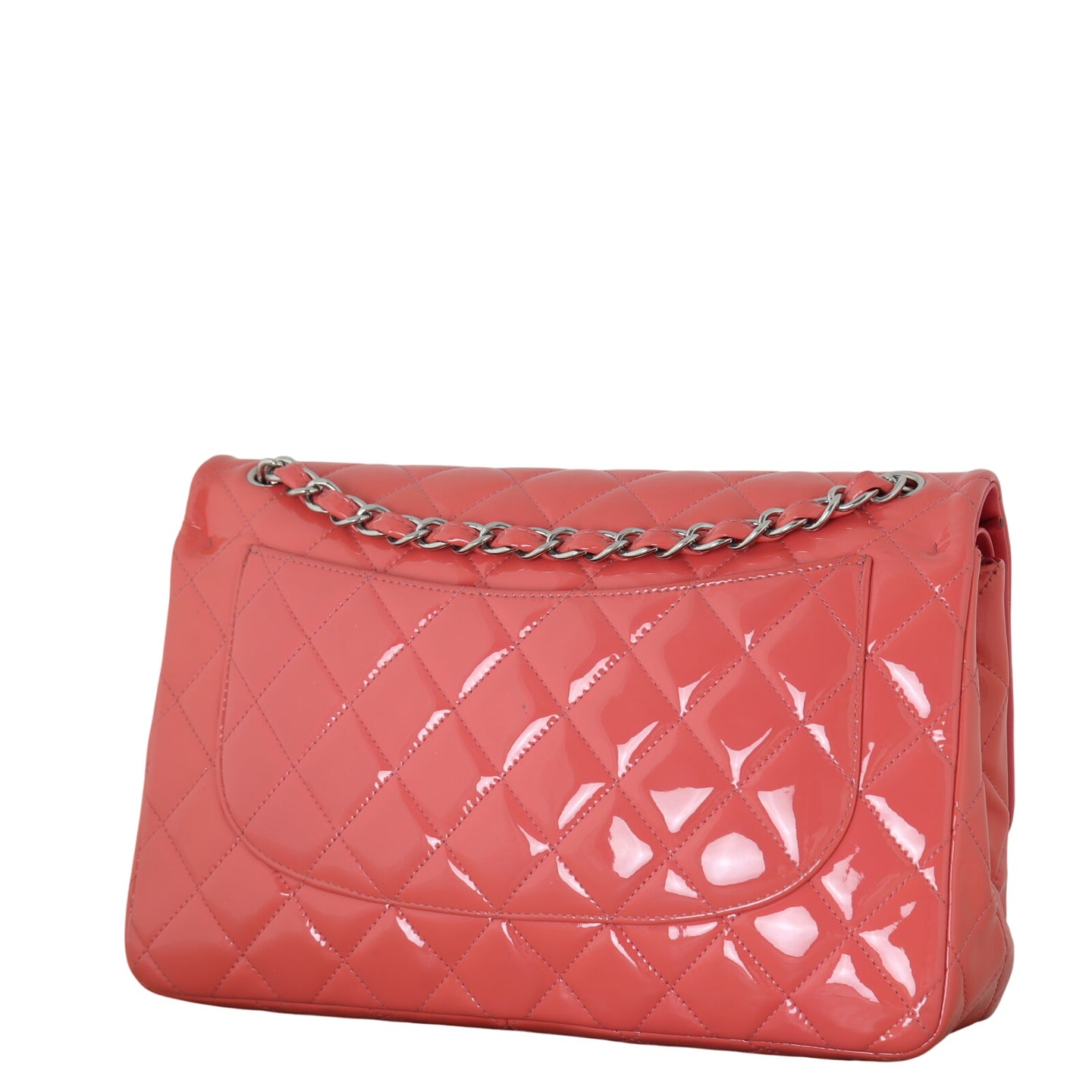 Chanel Classic Double Flap Jumbo Patent