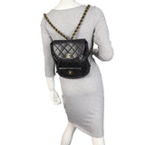 Chanel Duma Quilted Backpack Vintage