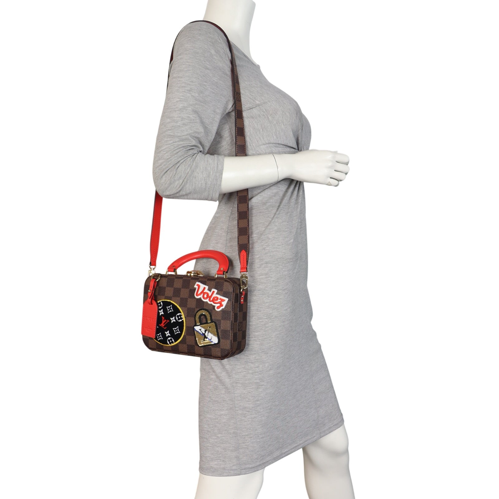 Louis Vuitton Stories Box Bag Damier Ebene