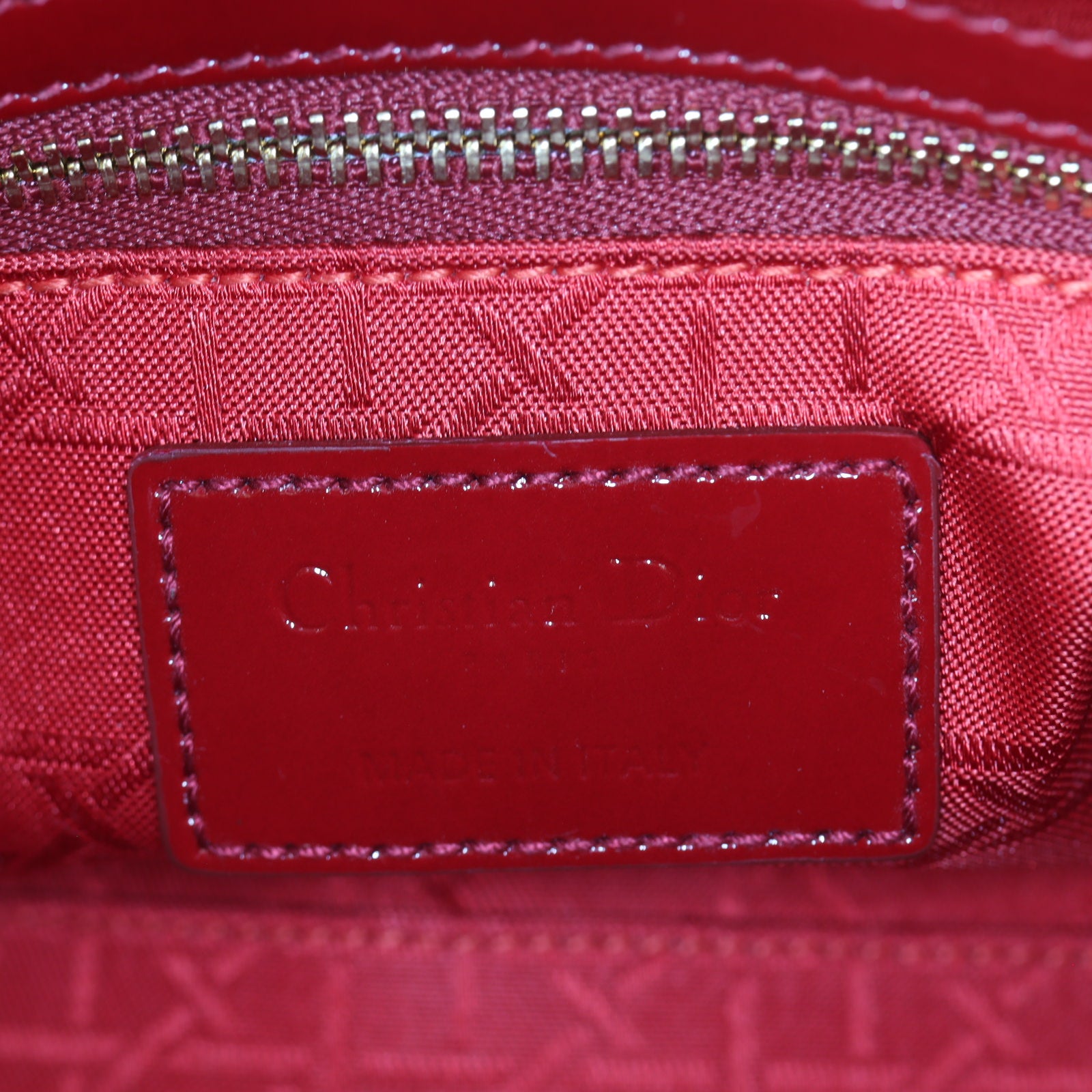 Dior Lady Dior Mini Patent