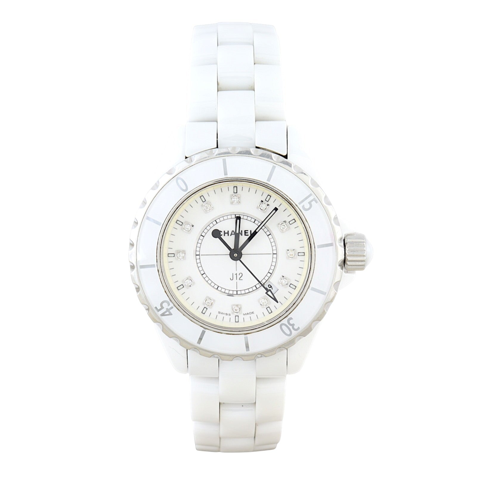 Chanel J12 Diamond 33mm Watch