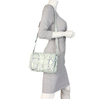 Bottega Veneta Padded Cassette Snakeskin Embossed