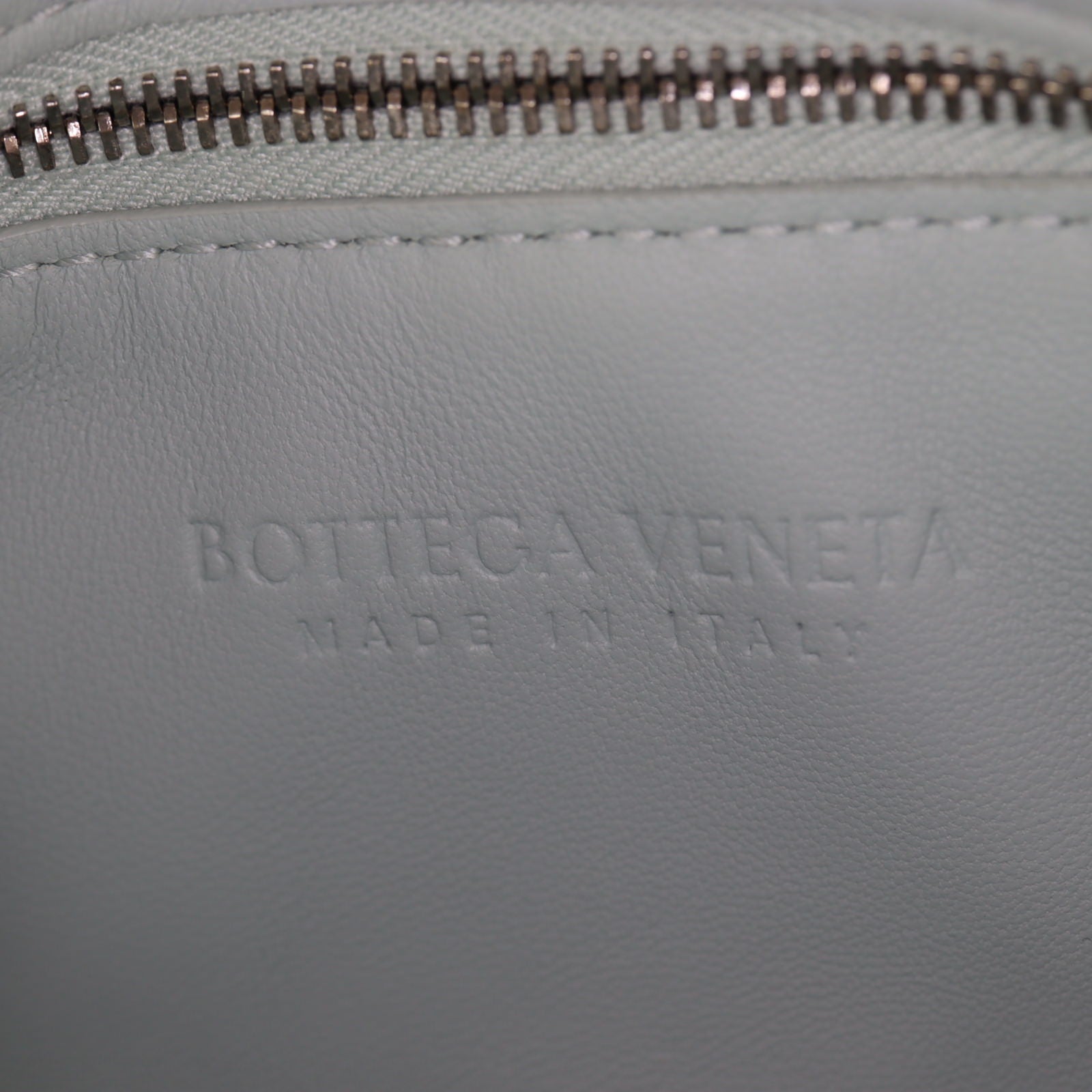 Bottega Veneta Padded Cassette Snakeskin Embossed