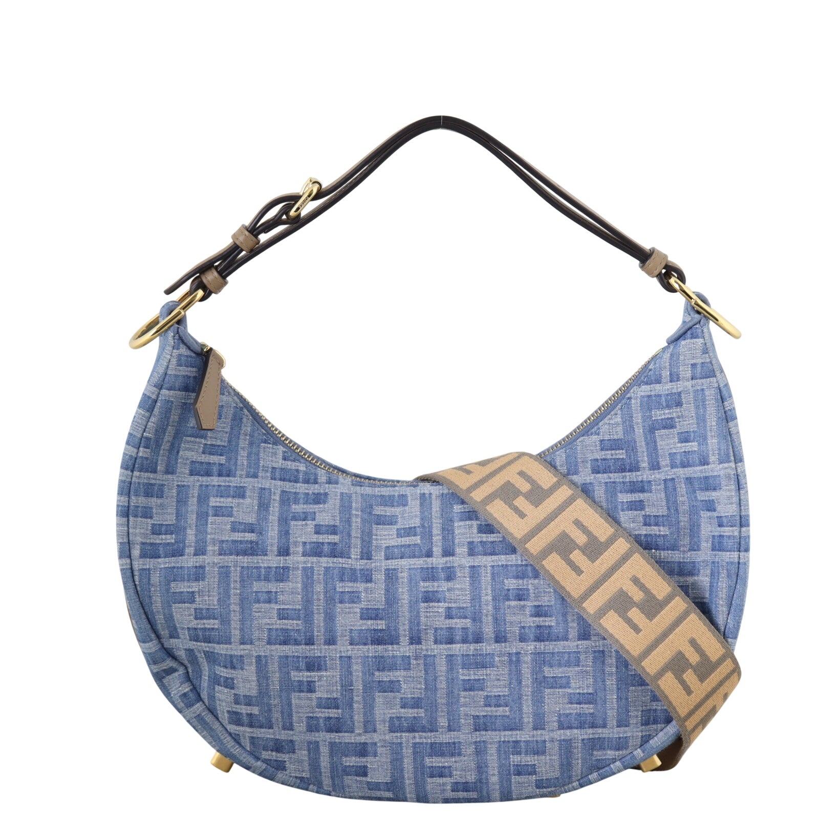 Fendi Fendigraphy Small Zucca Denim