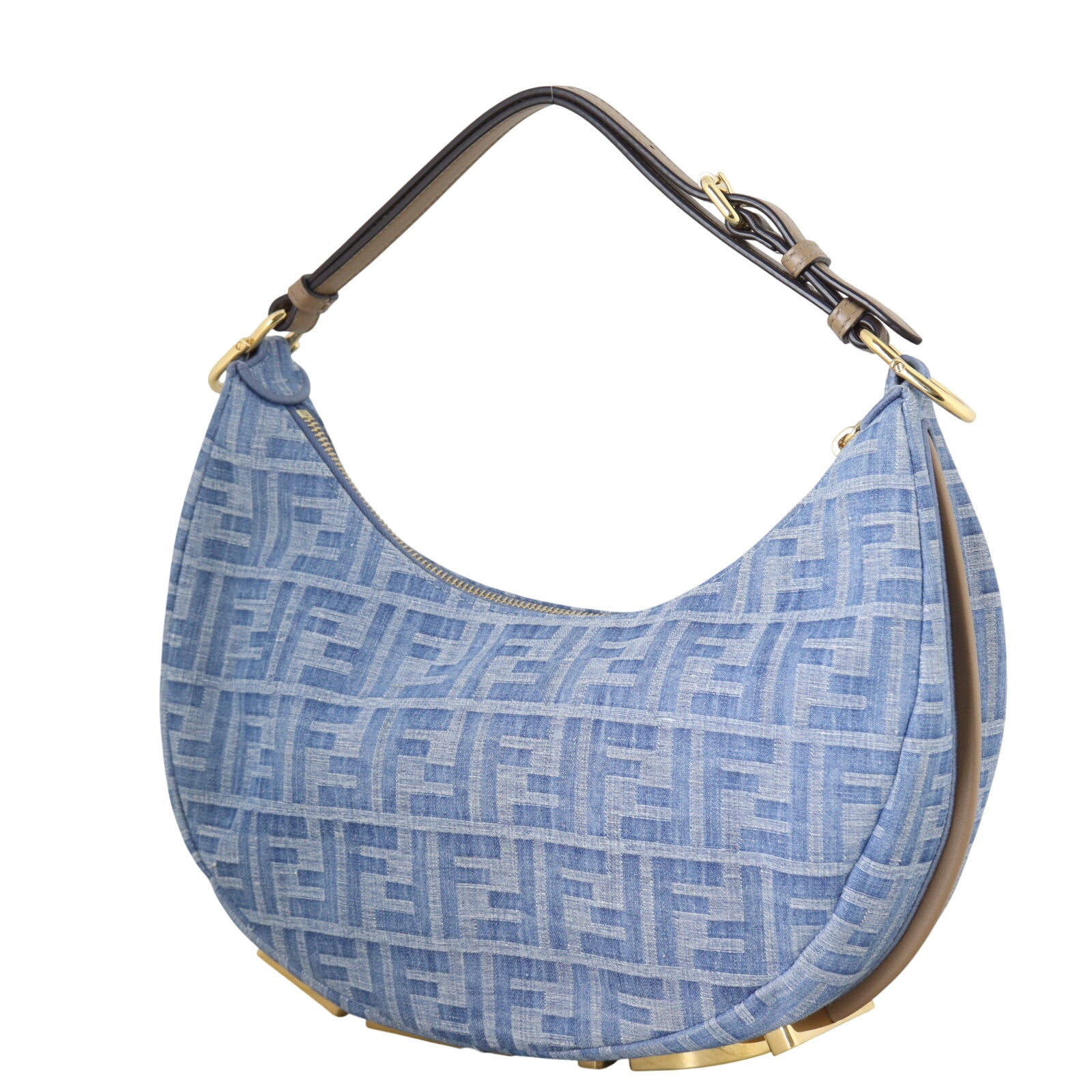 Fendi Fendigraphy Small Zucca Denim
