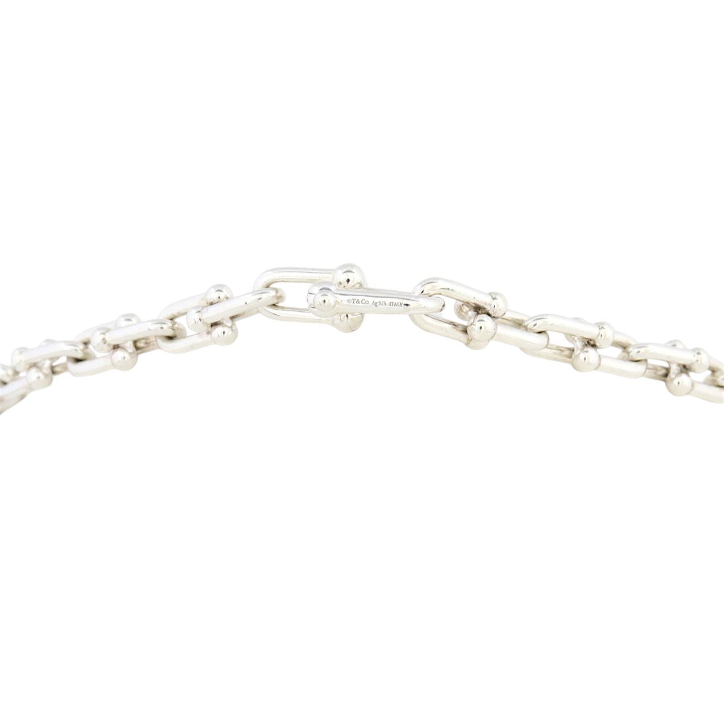 Tiffany & Co HardWear Link Silver Necklace Small