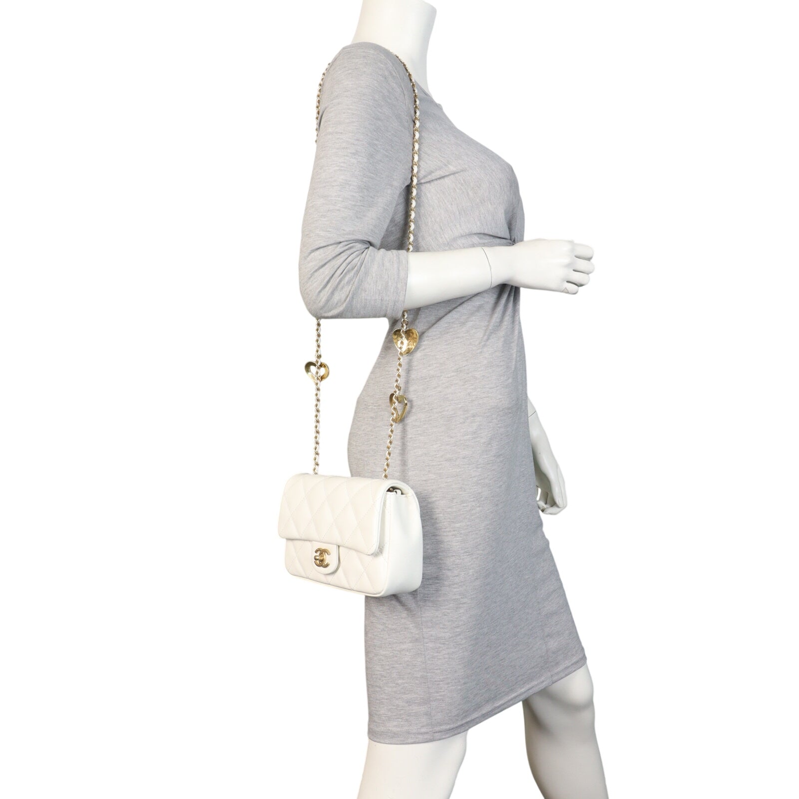 Chanel Classic Flap Mini Rectangular Bag Lambskin