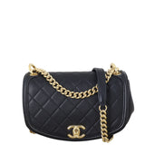 Chanel Underline Saddle Flap Bag