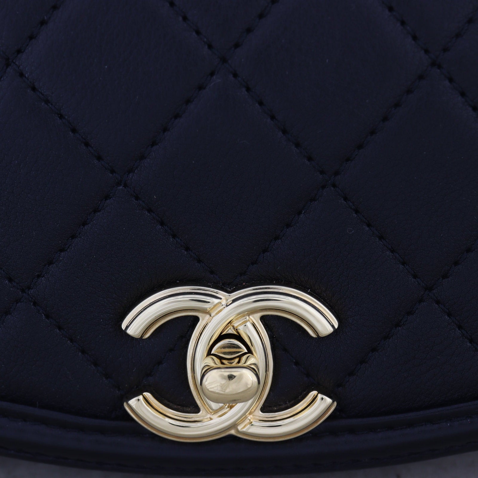 Chanel Underline Saddle Flap Bag