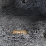 Chanel CC Single Flap Medium Suede Shearling